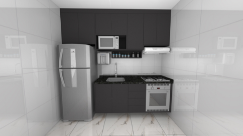 Gabinete e arm�rios de cozinha